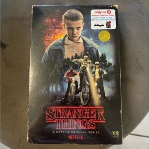NIB Factory Sealed Stranger Things Season 1 VHS Package DVD/Blu-Ray Collectors
